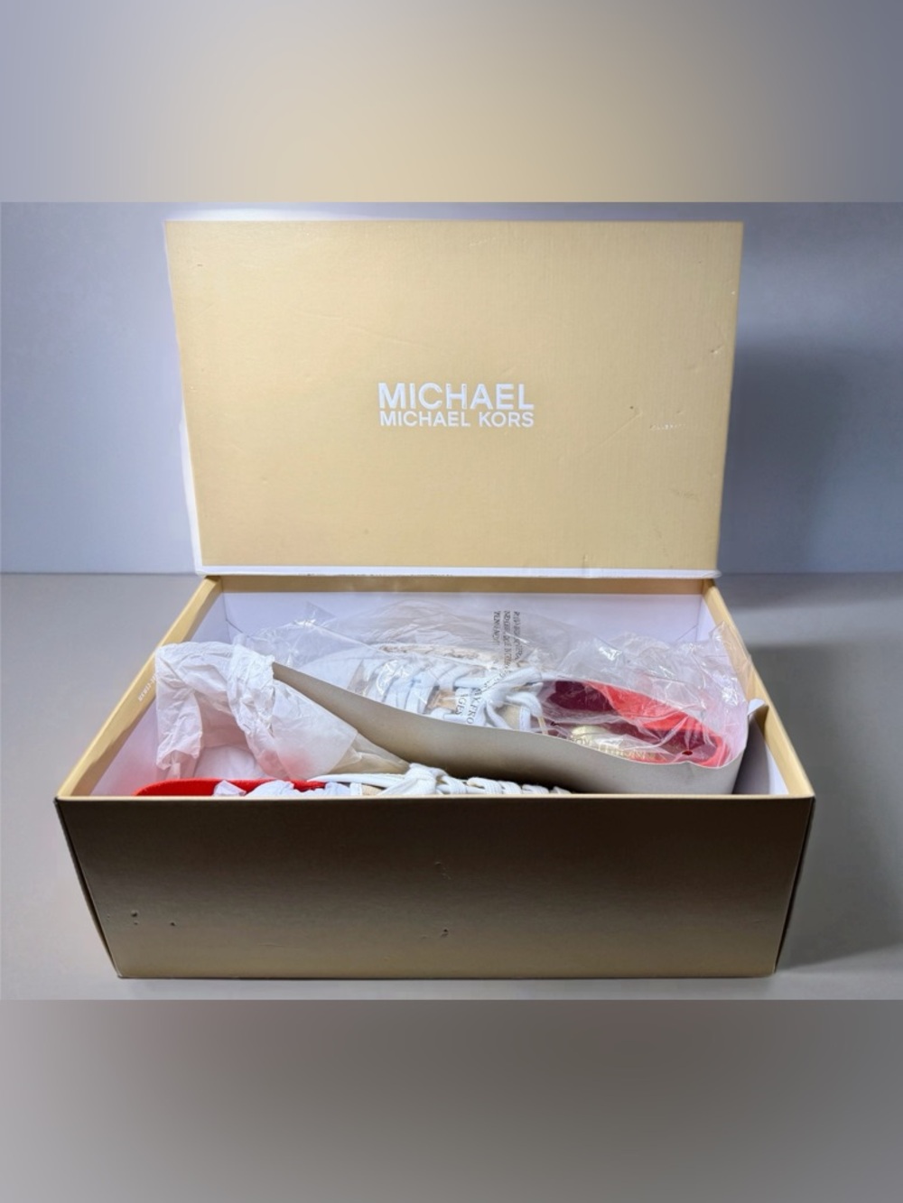 Michael Kors Kristy Slide Espadrille Sneakers 9.5 Womens MK Logo Jaquard/Mand - Picture 12 of 15
